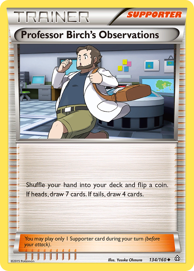 Professor Birch's Observations (134/160) [XY: Primal Clash] | The Time Vault CA