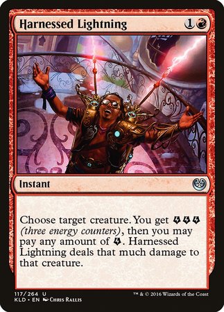 Harnessed Lightning [Kaladesh] | The Time Vault CA