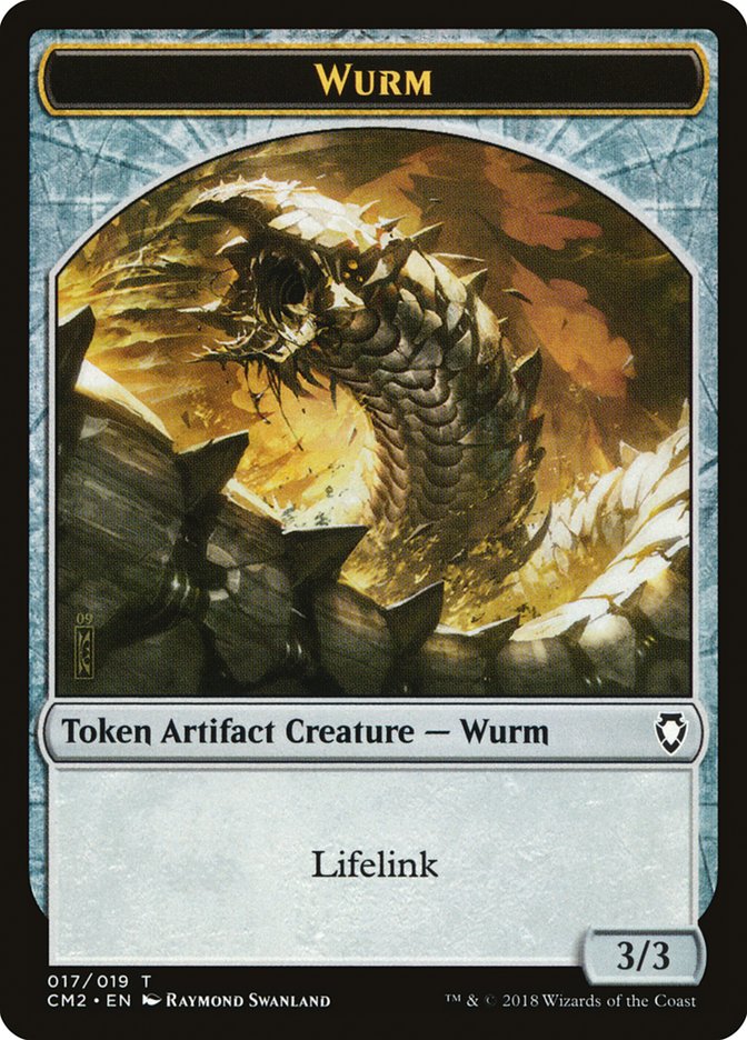 Wurm (Lifelink) [Commander Anthology Volume II Tokens] | The Time Vault CA