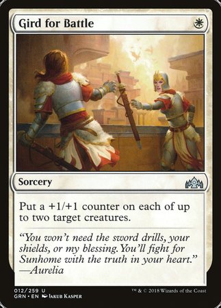 Gird for Battle [Guilds of Ravnica] | The Time Vault CA