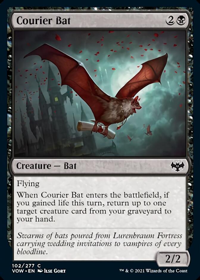 Courier Bat [Innistrad: Crimson Vow] | The Time Vault CA