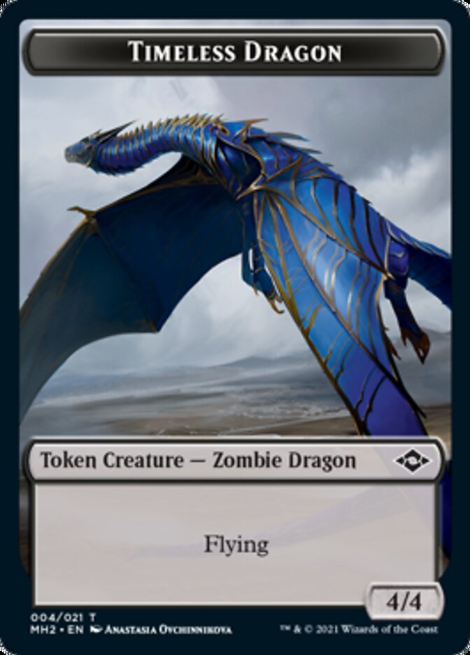 Timeless Dragon Token [Modern Horizons 2 Tokens] | The Time Vault CA