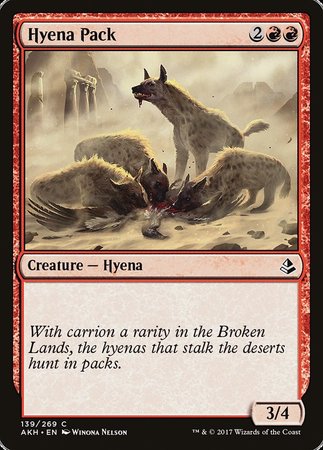 Hyena Pack [Amonkhet] | The Time Vault CA