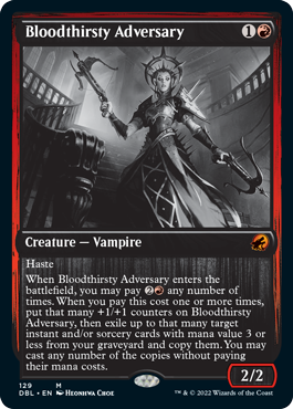 Bloodthirsty Adversary [Innistrad: Double Feature] | The Time Vault CA