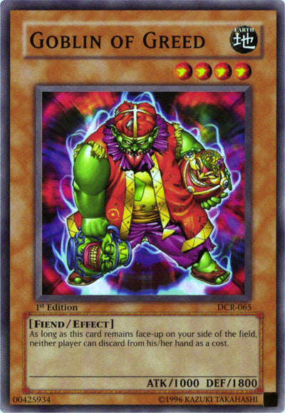 Goblin of Greed [DCR-065] Common | The Time Vault CA