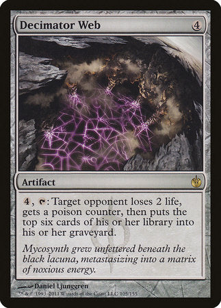 Decimator Web [Mirrodin Besieged] | The Time Vault CA