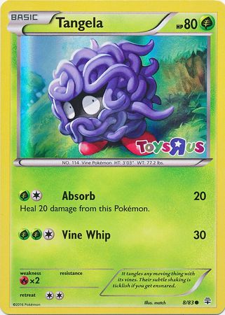 Tangela (8/83) (Toys R Us Promo) [XY: Generations] | The Time Vault CA