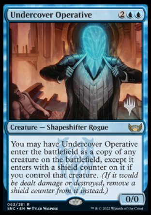 Undercover Operative (Promo Pack) [Streets of New Capenna Promos] | The Time Vault CA