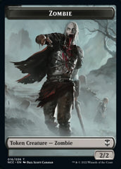 Zombie // Goat Double-sided Token [Streets of New Capenna Commander Tokens] | The Time Vault CA