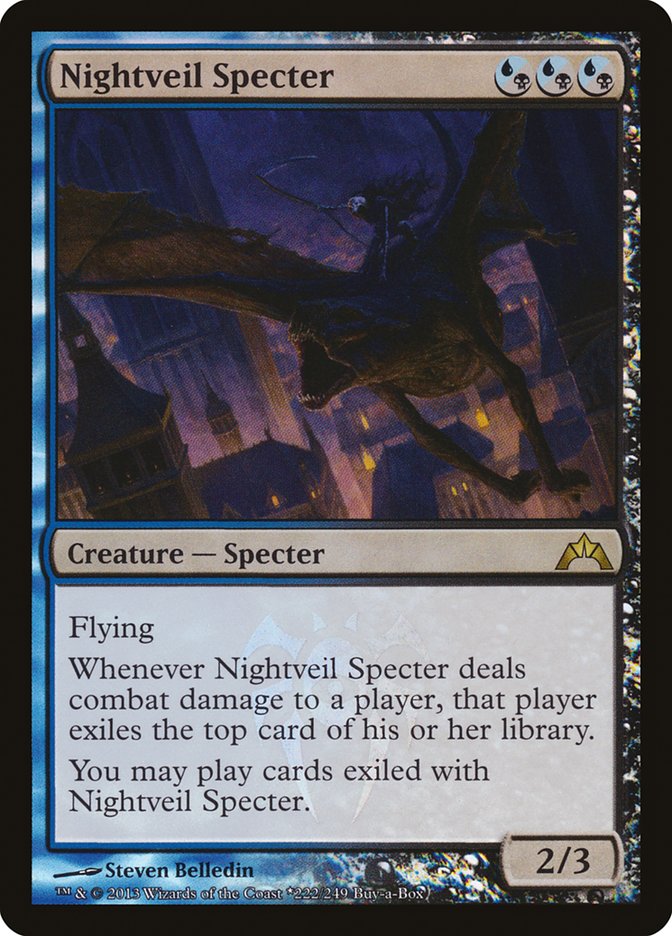 Nightveil Specter (Buy-A-Box) [Gatecrash Promos] | The Time Vault CA