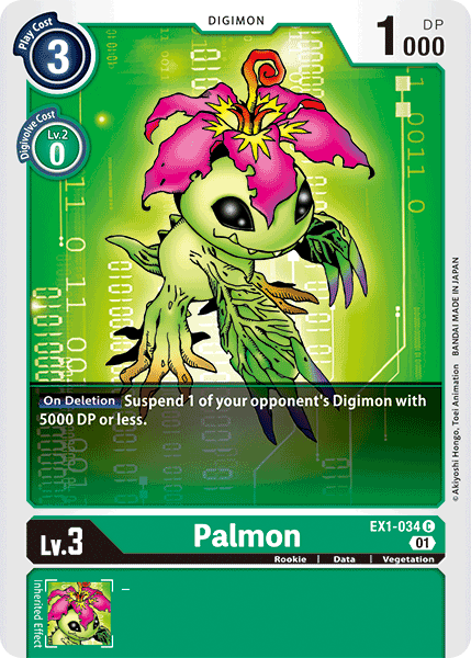 Palmon [EX1-034] [Classic Collection] | The Time Vault CA