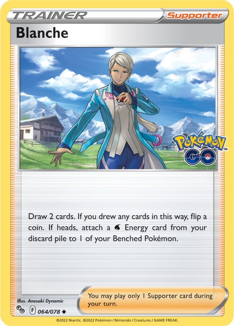 Blanche (064/078) [Pokémon GO] | The Time Vault CA