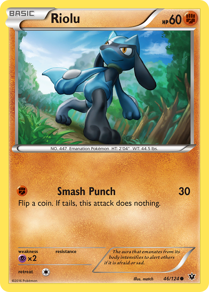 Riolu (46/124) [XY: Fates Collide] | The Time Vault CA