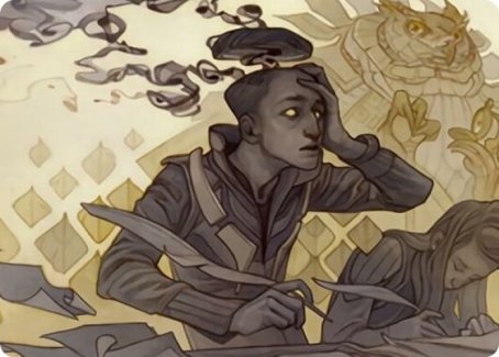 Go Blank Art Card [Strixhaven: School of Mages Art Series] | The Time Vault CA