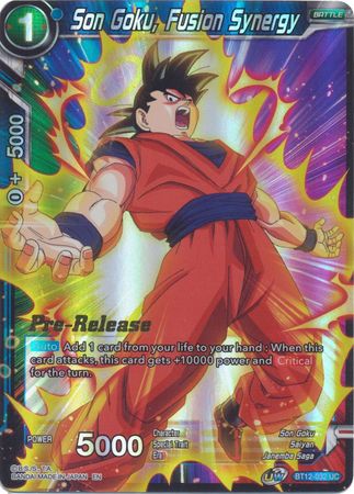 Son Goku, Fusion Synergy (BT12-032) [Vicious Rejuvenation Prerelease Promos] | The Time Vault CA