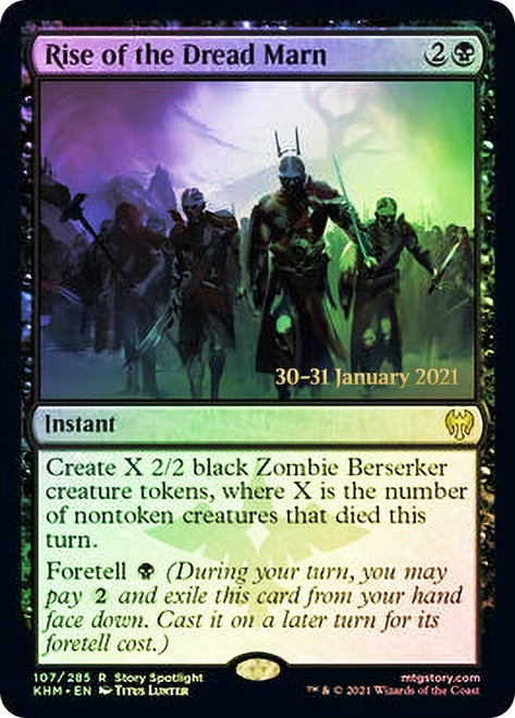 Rise of the Dread Marn  [Kaldheim Prerelease Promos] | The Time Vault CA