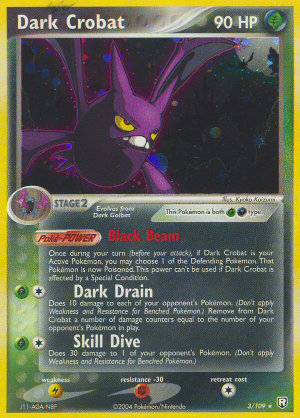 Dark Crobat (3/109) [EX: Team Rocket Returns] | The Time Vault CA