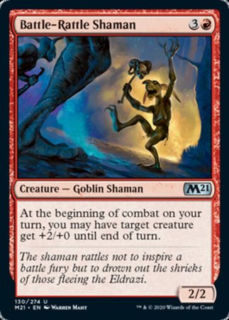 Battle-Rattle Shaman [Core Set 2021] | The Time Vault CA