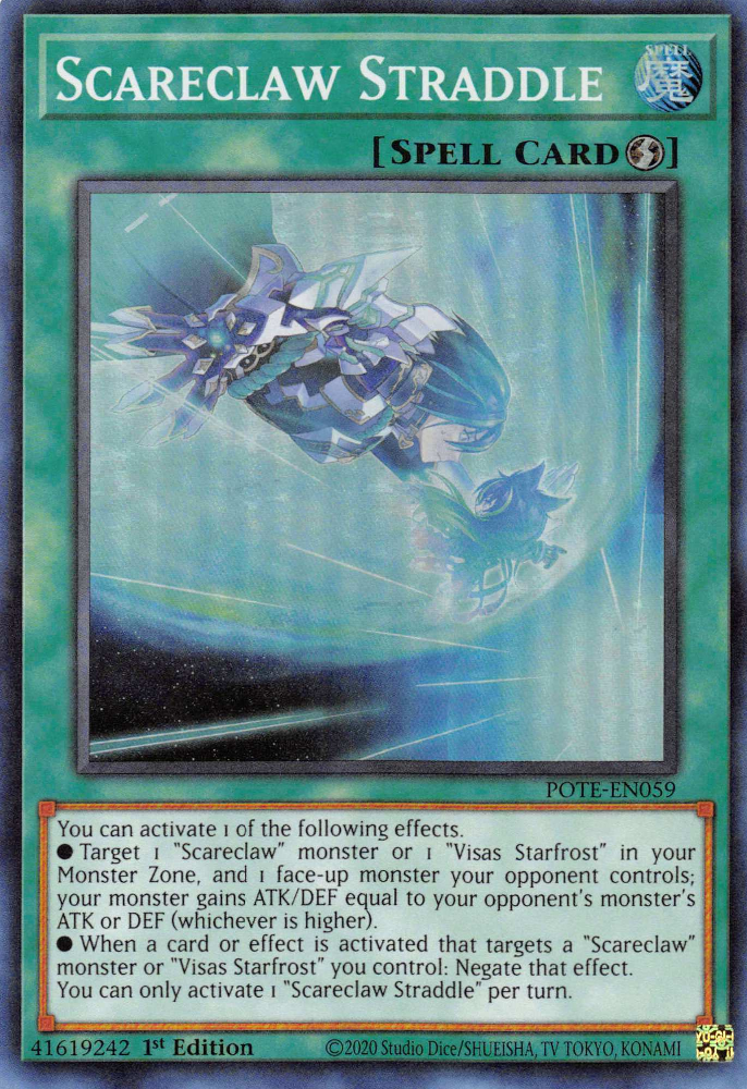 Scareclaw Straddle [POTE-EN059] Super Rare | The Time Vault CA