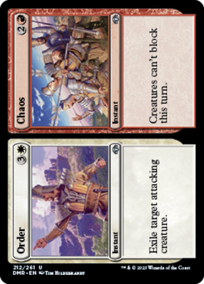 Order // Chaos [Dominaria Remastered] | The Time Vault CA