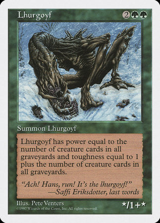 Lhurgoyf [Fifth Edition] | The Time Vault CA