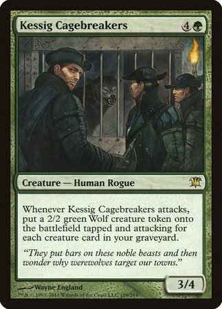Kessig Cagebreakers [Innistrad] | The Time Vault CA