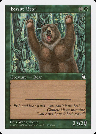 Forest Bear [Portal Three Kingdoms] | The Time Vault CA
