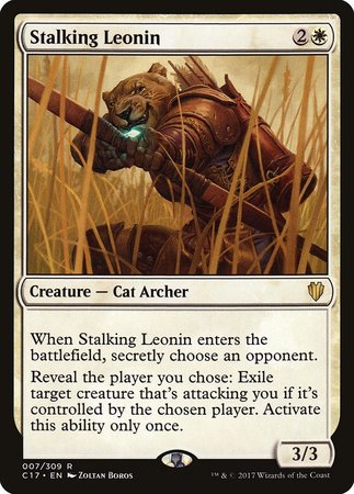 Stalking Leonin [Commander 2017] | The Time Vault CA