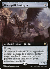 Bladegriff Prototype (Extended Art) [Commander Legends] | The Time Vault CA