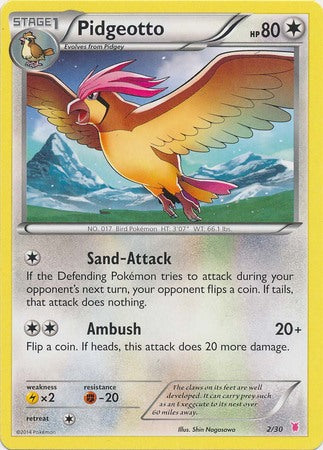 Pidgeotto (2/30) [XY: Trainer Kit 1 - Wigglytuff] | The Time Vault CA