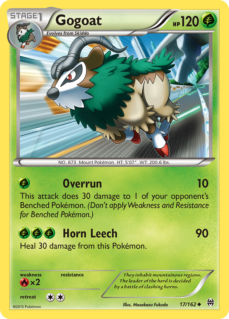 Gogoat (17/162) [XY: BREAKthrough] | The Time Vault CA