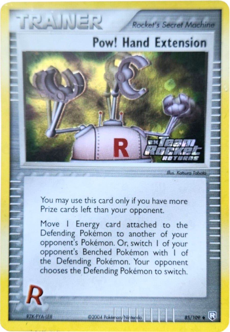 Pow! Hand Extension (85/109) (Stamped) [EX: Team Rocket Returns] | The Time Vault CA