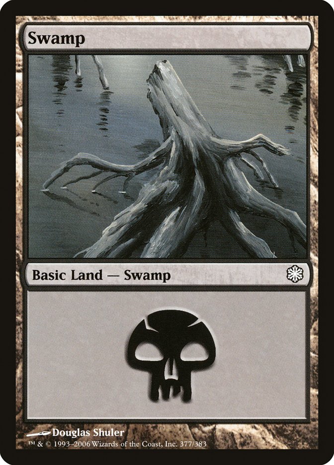 Swamp (377) [Coldsnap Theme Decks] | The Time Vault CA