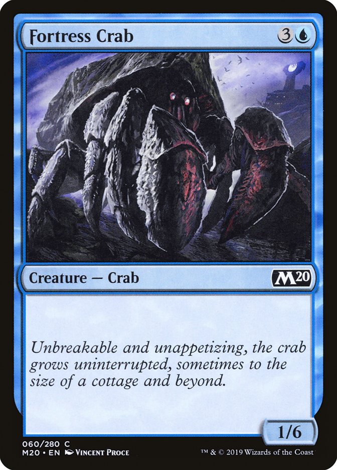 Fortress Crab [Core Set 2020] | The Time Vault CA