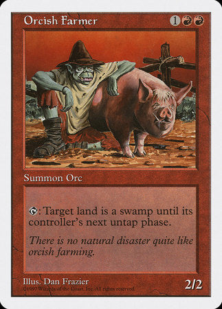 Orcish Farmer [Fifth Edition] | The Time Vault CA