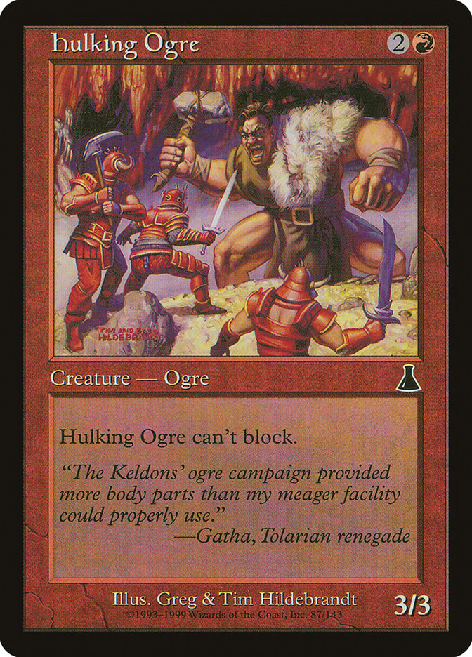 Hulking Ogre [Urza's Destiny] | The Time Vault CA