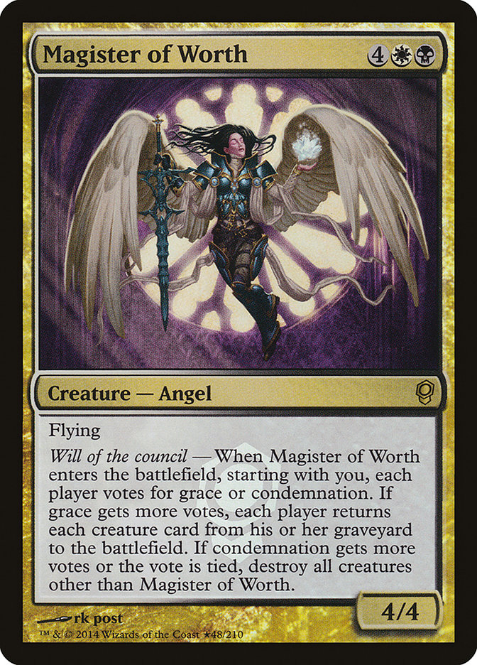 Magister of Worth (Launch) [Conspiracy Promos] | The Time Vault CA