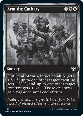 Arm the Cathars [Innistrad: Double Feature] | The Time Vault CA