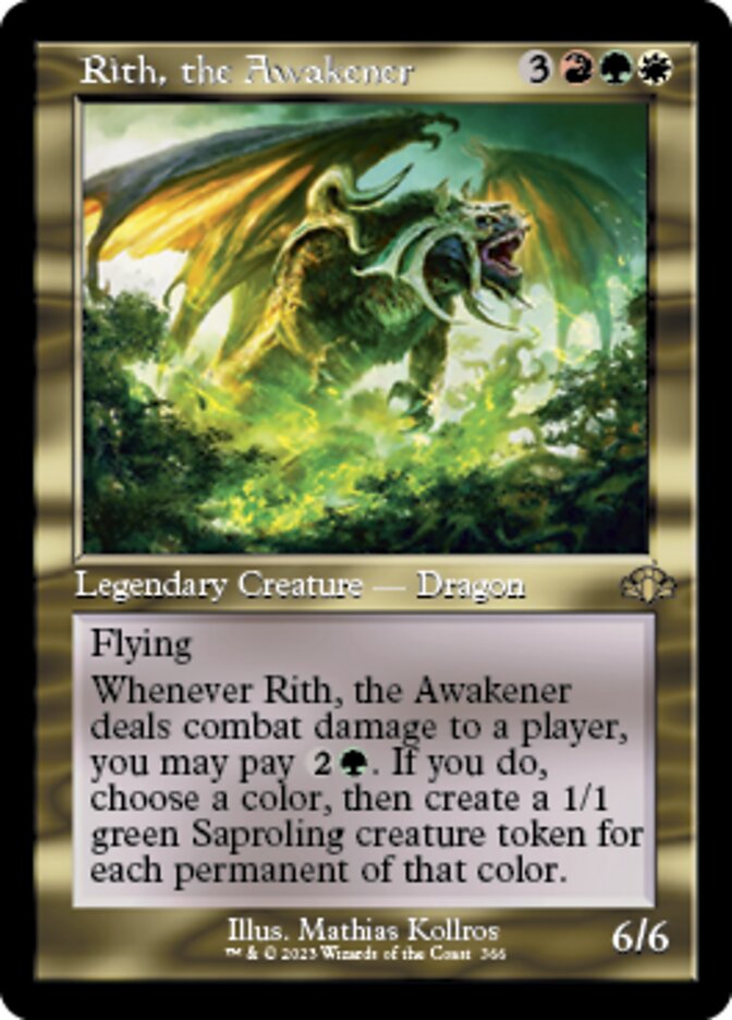 Rith, the Awakener (Retro) [Dominaria Remastered] | The Time Vault CA