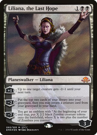 Liliana, the Last Hope SDCC 2016 EXCLUSIVE [San Diego Comic-Con 2016] | The Time Vault CA