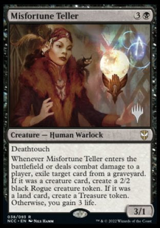 Misfortune Teller (Promo Pack) [Streets of New Capenna Commander Promos] | The Time Vault CA