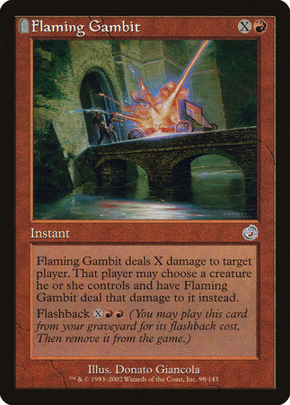 Flaming Gambit [Torment] | The Time Vault CA