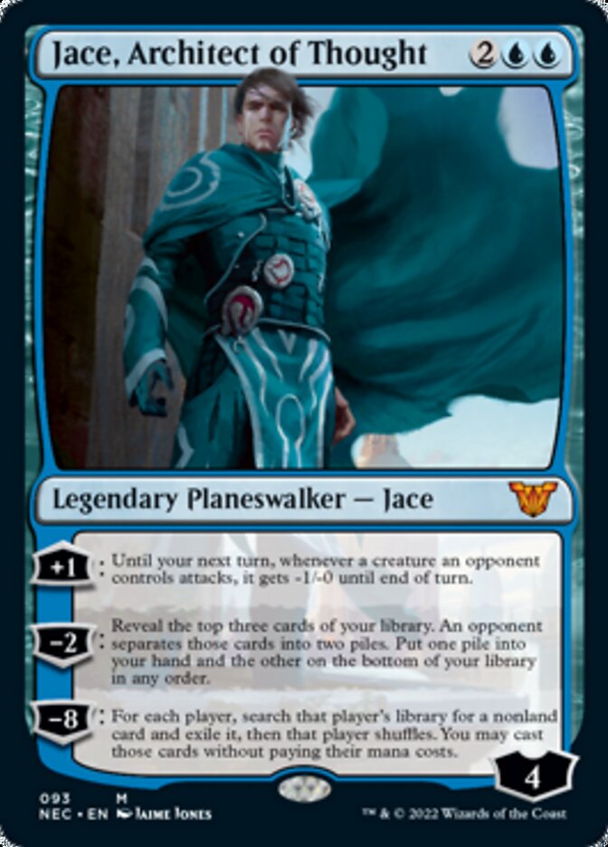 Jace, Architect of Thought [Kamigawa: Neon Dynasty Commander] | The Time Vault CA