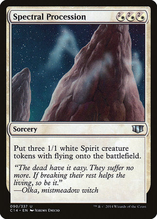 Spectral Procession [Commander 2014] | The Time Vault CA