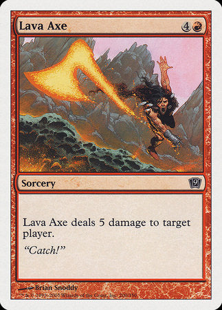 Lava Axe [Ninth Edition] | The Time Vault CA