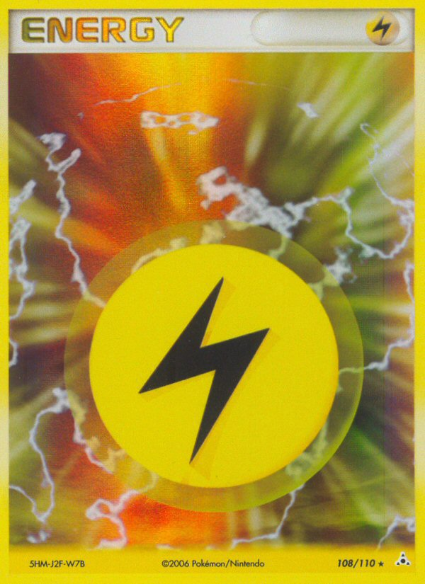 Lightning Energy (108/110) [EX: Holon Phantoms] | The Time Vault CA