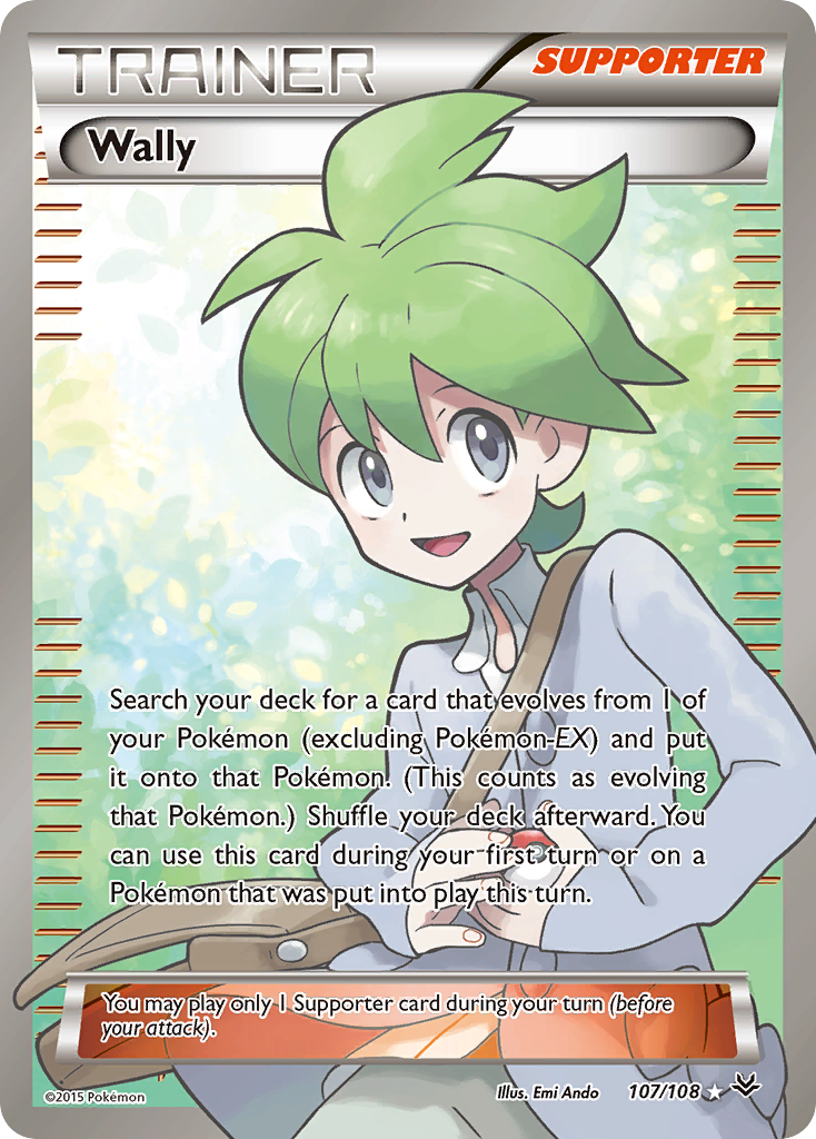 Wally (107/108) [XY: Roaring Skies] | The Time Vault CA