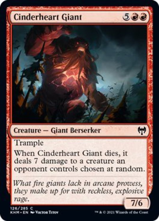 Cinderheart Giant [Kaldheim] | The Time Vault CA