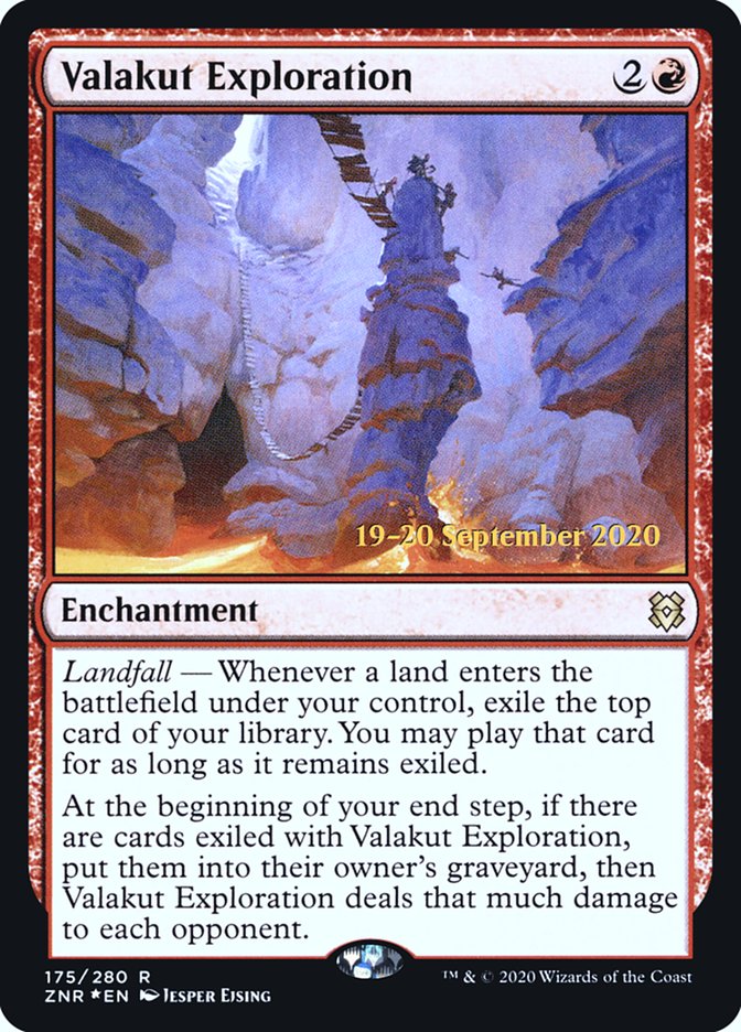 Valakut Exploration  [Zendikar Rising Prerelease Promos] | The Time Vault CA