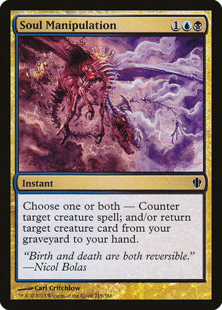 Soul Manipulation [Commander 2013] | The Time Vault CA